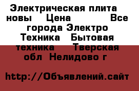 Электрическая плита,  новы  › Цена ­ 4 000 - Все города Электро-Техника » Бытовая техника   . Тверская обл.,Нелидово г.